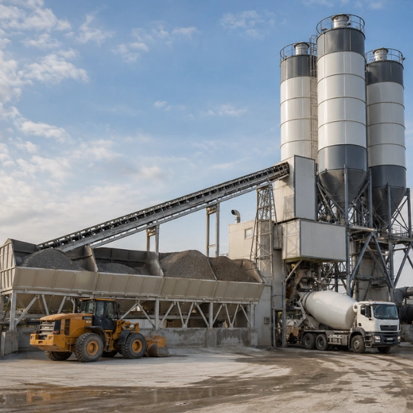 Foto batching plant Giga Beton