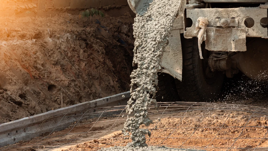 Pasokan beton berbasis proyek untuk kebutuhan volume besar